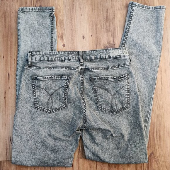 Grey Calvin Klein Ultimate Skinny Jeans - Picture 4 of 7